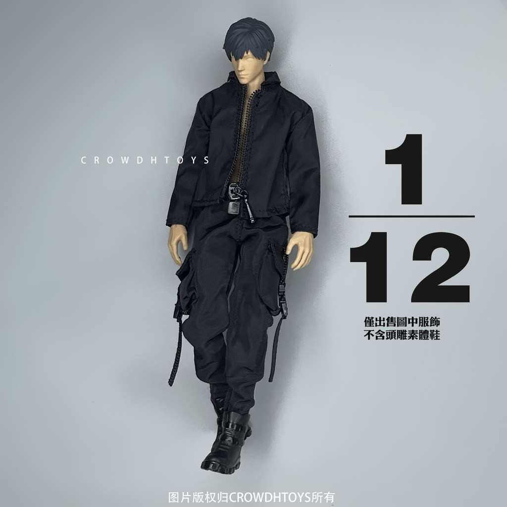 [คุณภาพสูง] พร้อมสต็อก 1/12 ทหาร 20 ซม. ตุ๊กตา CROWDHTOYS VTOYS X BMS VB002 VB003 Jacket