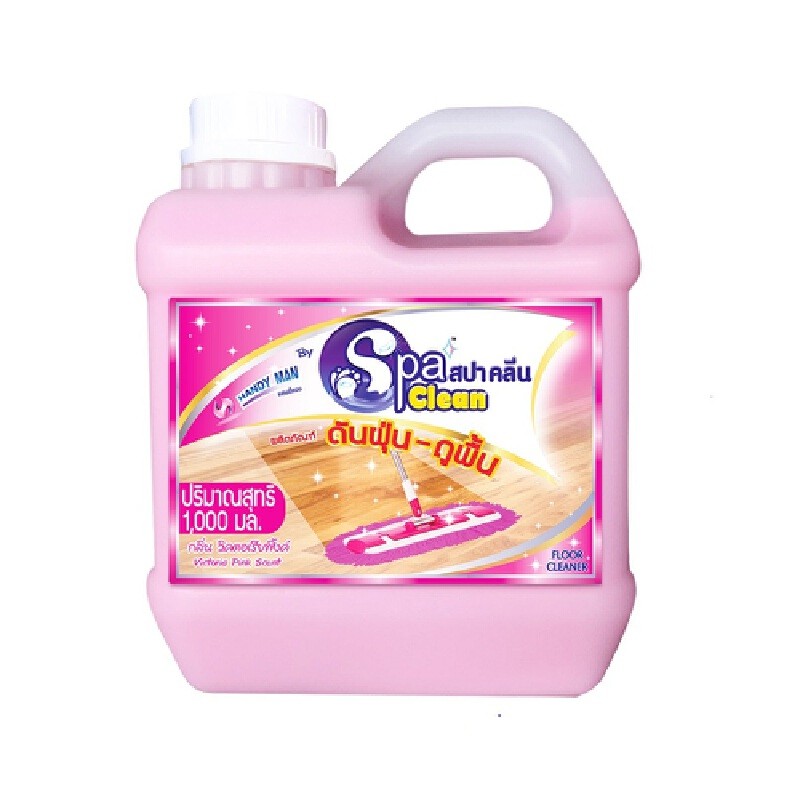 SPACLEAN น้ำยาดันฝุ่น กลิ่นวิคตอเรียพิ้งค์ สีชมพู ขนาด 1,000 มล.