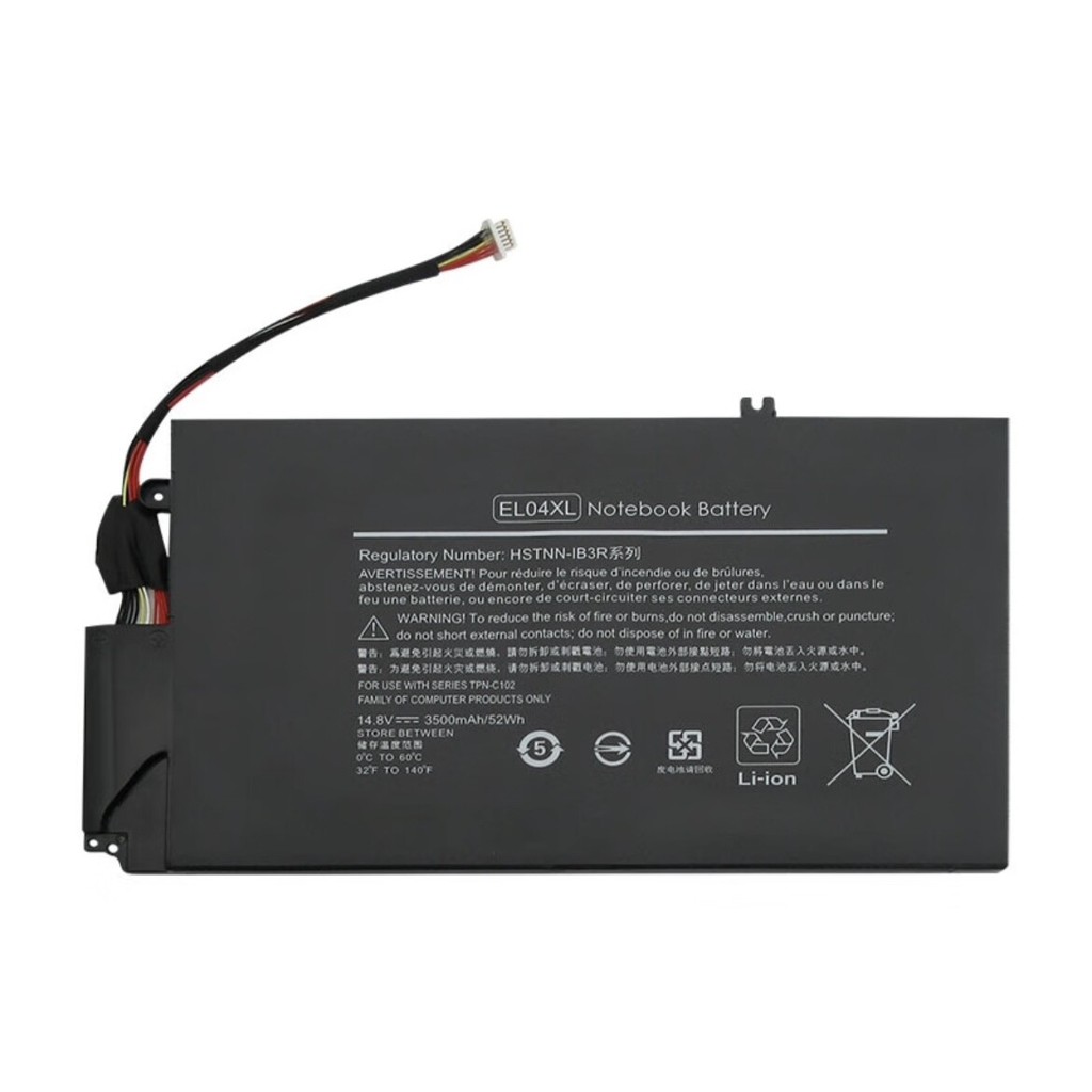 For HP Envy4 1008tx 1218tu TPN-C102 EL04XL Laptop Battery