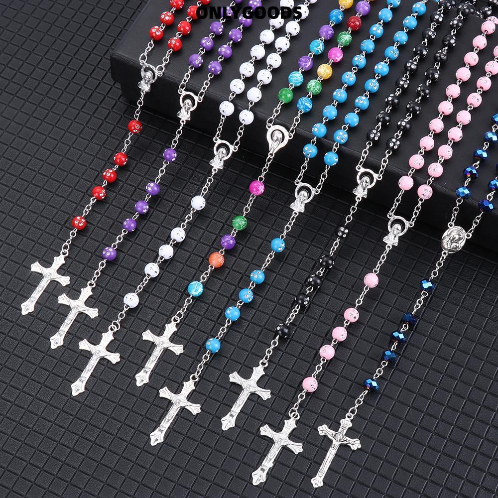 สร้อยคอจี้คาทอลิกลุกประคำ จาก GOODS - สินค้าพรีเมียมสำหรับเป็นของขวัญ