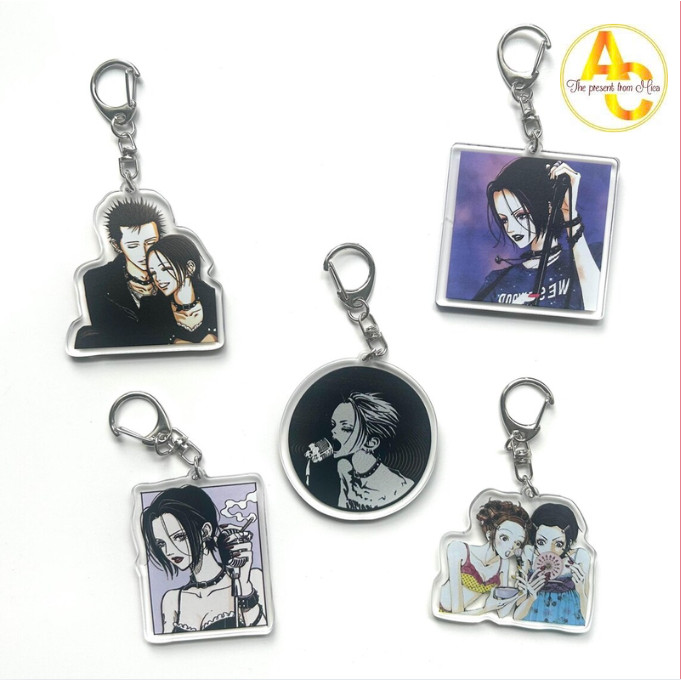 พวงกุญแจสองด้าน NANA, Nana Osaki, Nana Komatsu, Nobuo Terashima, Ren Honjo, Takumi Ichiose