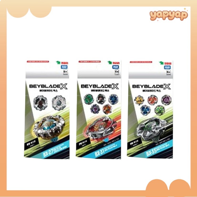 [Beyblade X] BX Random Series|BX-27/BX-31/BX-35|เสื้อชั้นในไร้โครงเกาหลี|ของเล่นเด็ก