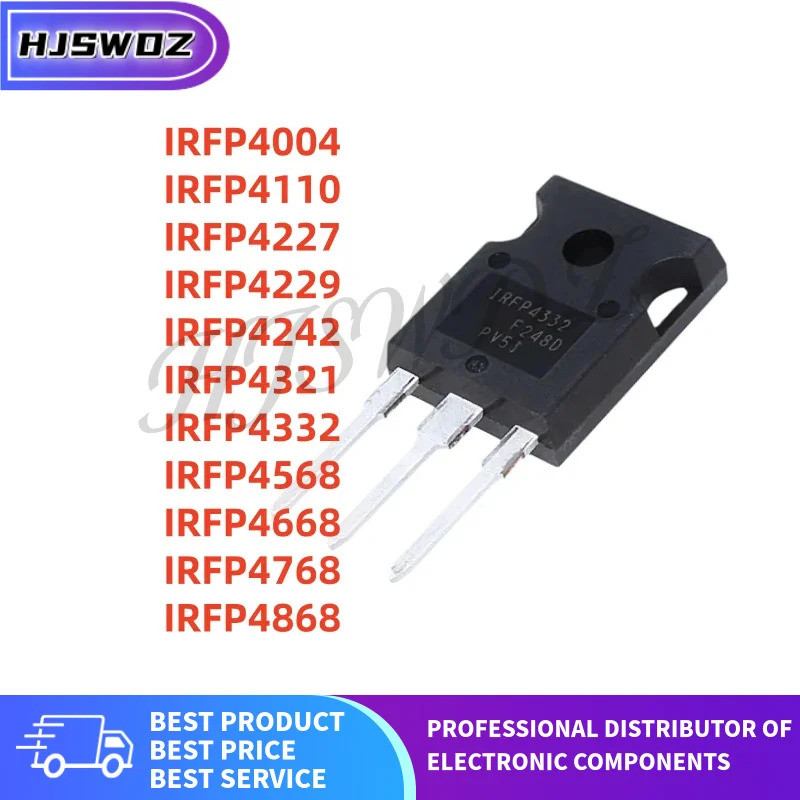 5 ชิ้น/ล็อต IRFP4229 IRFP4321 IRFP4668 IRFP4227 IRFP4868 IRFP4110 IRFP4332 IRFP4568 IRFP4768 IRFP400