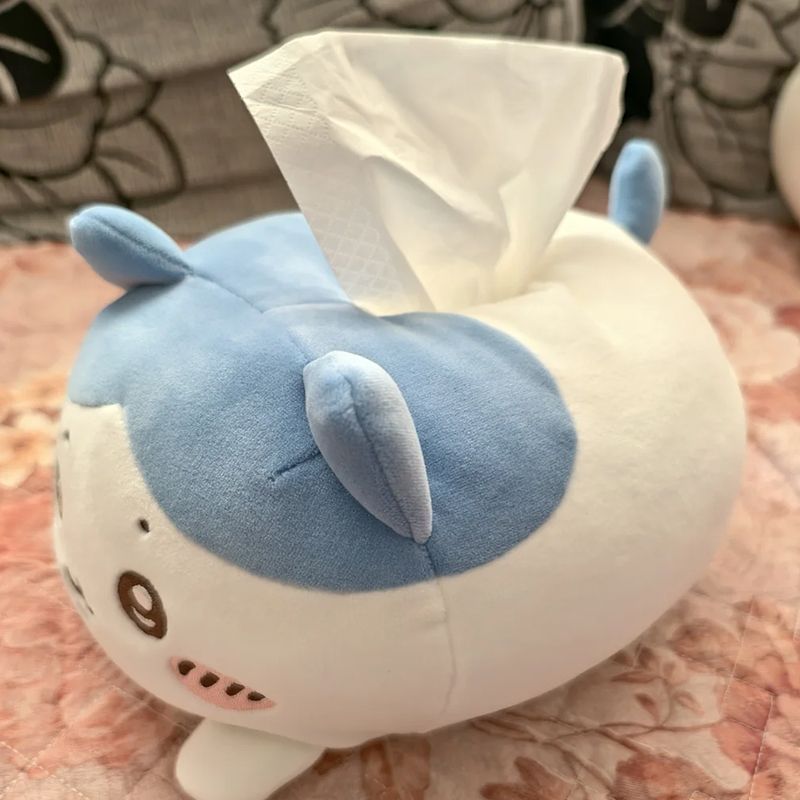 Chikawa chikawa chikawa chikawa กระดาษกล่องตุ๊กตา Ika ตุ๊กตาของเล่นตุ๊กตาน่ารักของขวัญวันเกิดกระดาษว