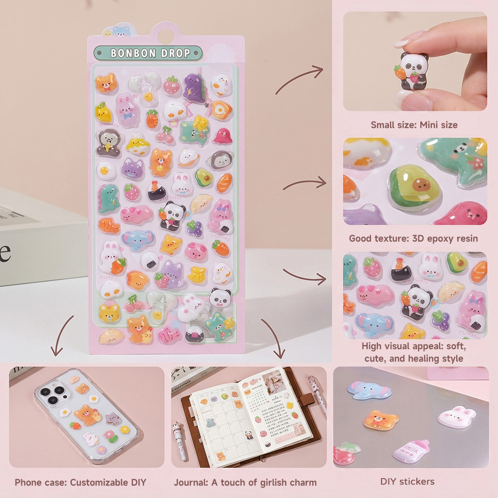 สติกเกอร์สำหรับเด็ก, สติกเกอร์เด็กน่ารักหลากหลายแพ็คสำหรับ Scrapbooking, รางวัลห้องเรียนครู, สติกเกอร์ของขวัญวันเด