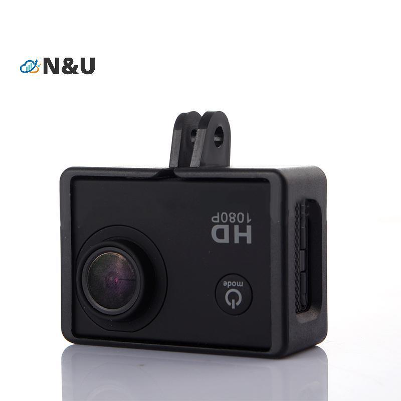 N & U SJ4000 กรอบป้องกันกรณีฐาน SJ4000 Border สําหรับ SJCAM SJ4000 AIR, SJ4000 WIFI, SJ4000 Action ก