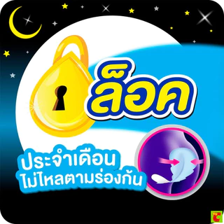 โซฟี ขอบปกป้อง หลับสนิทตลอดคืน ผ้าอนามัยแบบมีปีก ขนาด 35 ซม. แพ็ค 8 ชิ้น