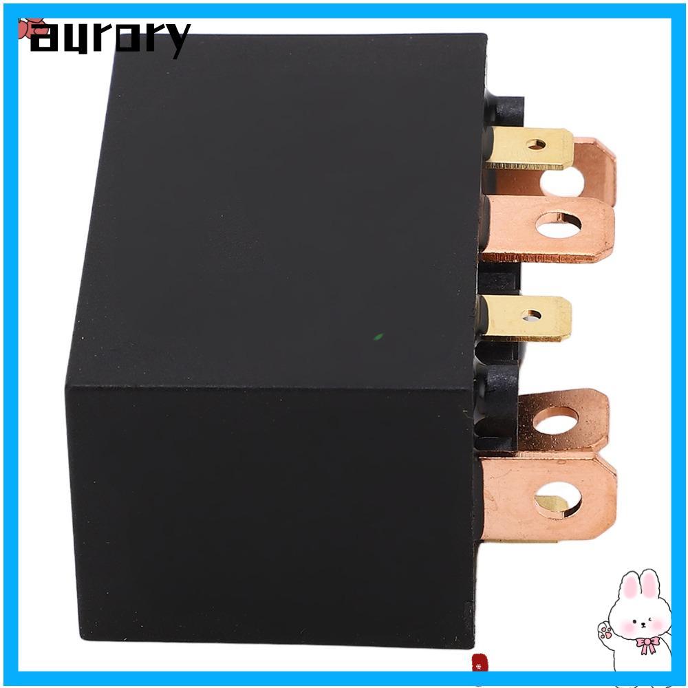 AURORY Winch Relay, Black 7 Pin Split Charging Relay Contactor 100A 12V 100A Winch Relay Trucks