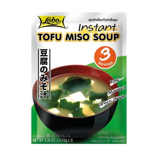 โลโบ ซุปเต้าเจี้ยว(Lobo Instant Tofu Miso Soup 30g.)