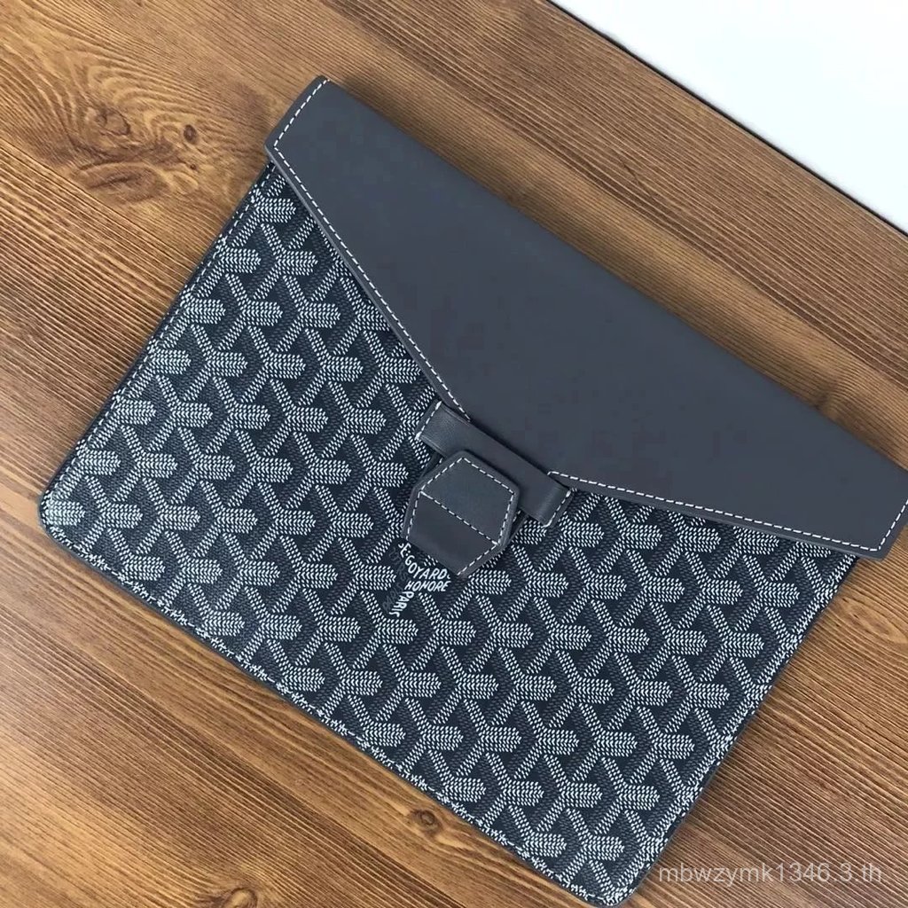 ผู้ชายกระเป๋าคลัทช์แฟชั่นEnd goyard 19 ใหม่กระเป๋าคลัทช์บางเฉียบสามารถพลิกรวมมีกระเป๋าด้านหน้าด้านหล