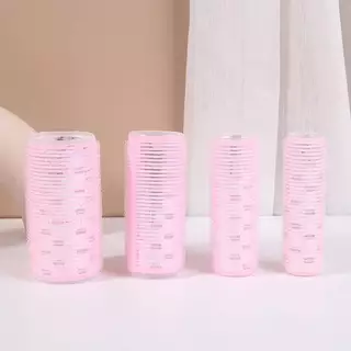 L&Z 4size Hair Rollers Hair Curlers Lazy Curler Hair Roller พร้อมแผ่นอลูมิเนียม