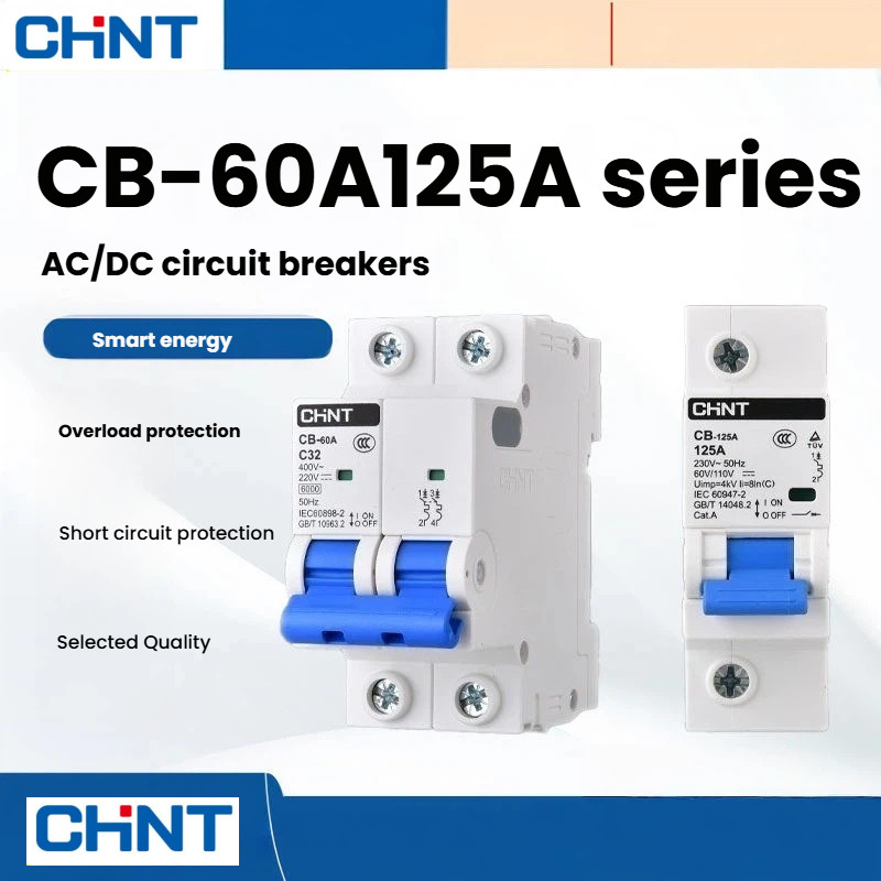 1P air-Open Chint CB-60A 2P DC circuit breaker 63A พลังงานการจัดเก็บ DC110V 220V Mla8