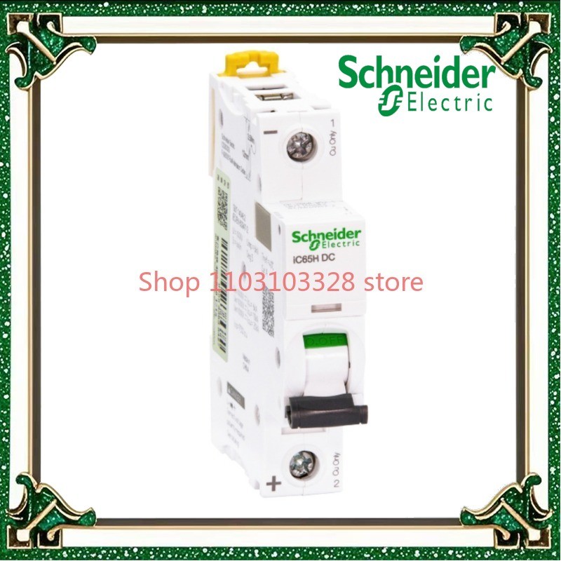 Schneider Acti9 iC65N DC circuit breaker 1P C 2A 3A 4A 6A 10A 16A 20A 25A 32A 40A 50A 63A A9N28110 A