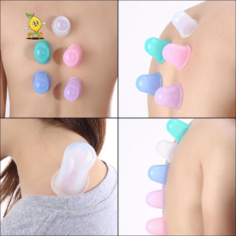 [mozh] Body Massage Helper Anti Cellulite Vacuum Silicone Massage Cupping Health Care [TH]