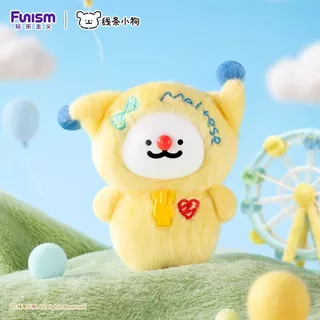 MORETHAN Arts&Toys Maltese My Good Friend Series Vinyl Plush Keychain Pendant Blind Box（กด6ชิ้น=1box）