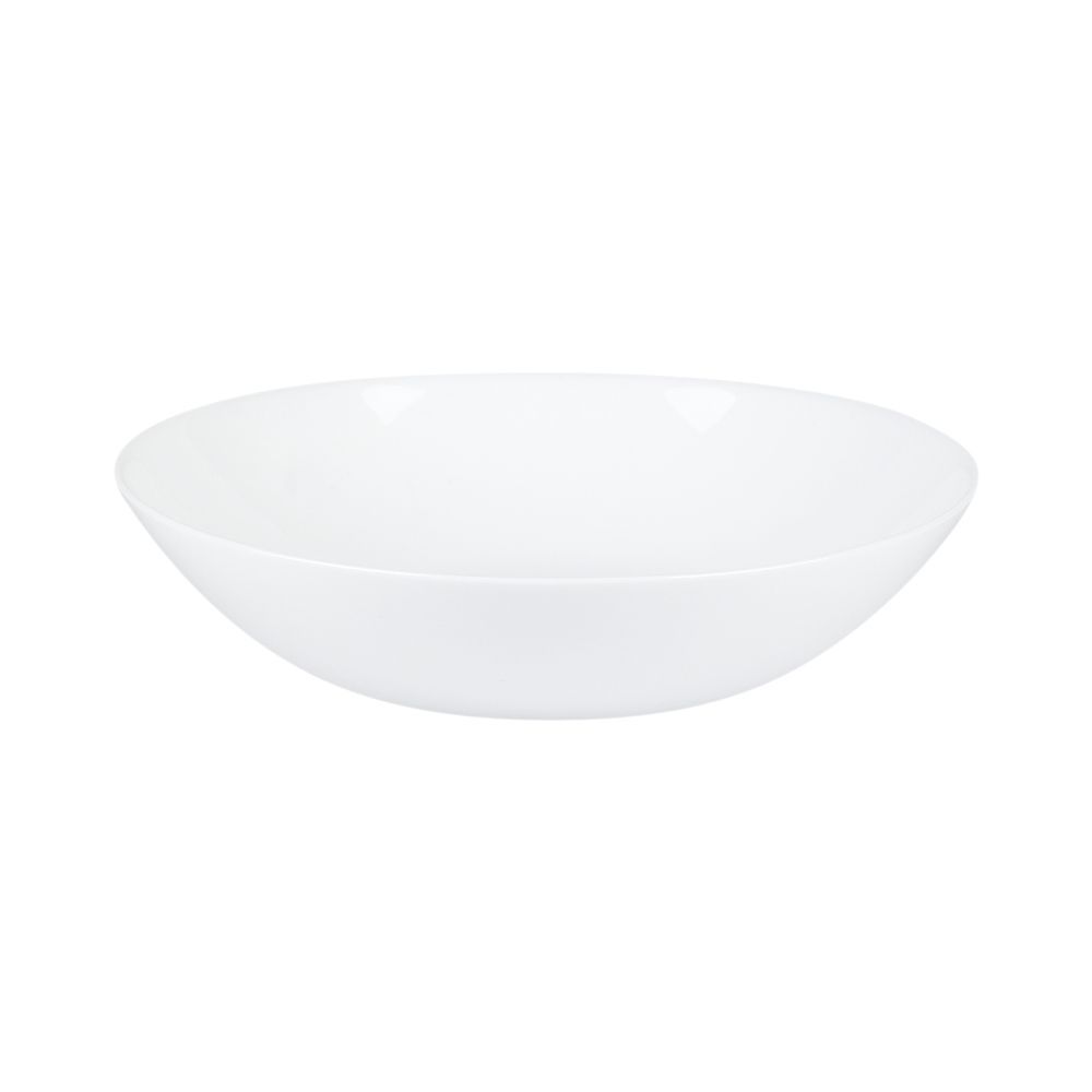 [สินค้าส่งด่วน] จานโอปอลสีขาวขนาด 8 นิ้ว OPAL DEEP PLATE WHITE 8 INCH