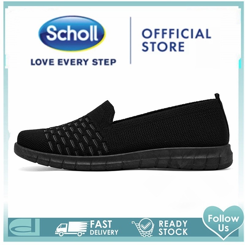 GA9 รองเท้า Scholl ผู้หญิงรองเท้าแบน ผู้หญิง เกาหลี Scholl รองเท้าผู้หญิง แตะ โลฟเฟอร์ ส้นแบน Scholl