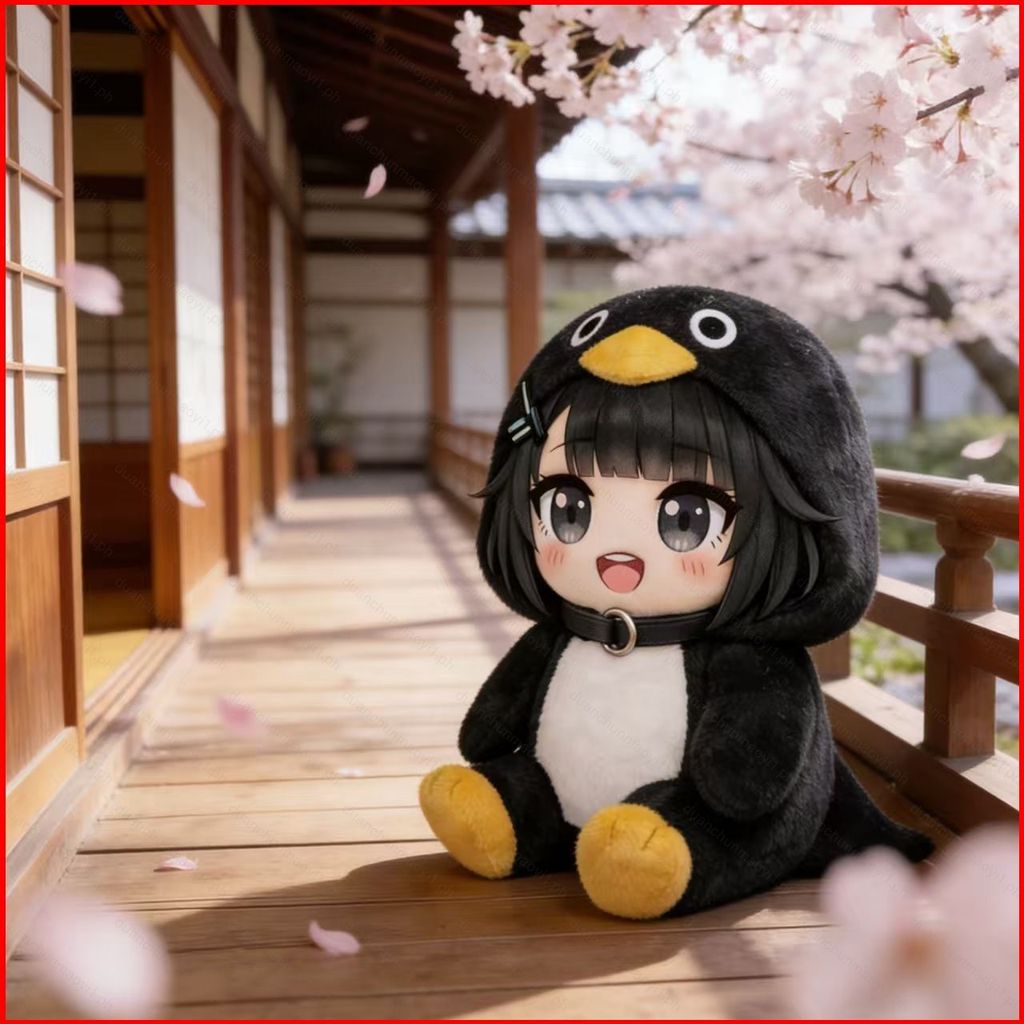 DC1 Arknights: Endfield Gugu Gaga Penguin Plushie Game Merch ตุ๊กตาผ้าฝ้ายตุ๊กตาน่ารัก