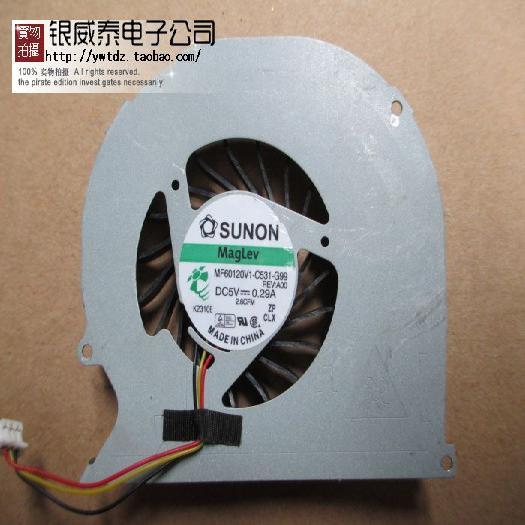 ยี่ห้อใหม่ SUNON MF60120V1-C531-G99 5V KSB0505HA-CD15 พัดลมโน๊ตบุ๊ค