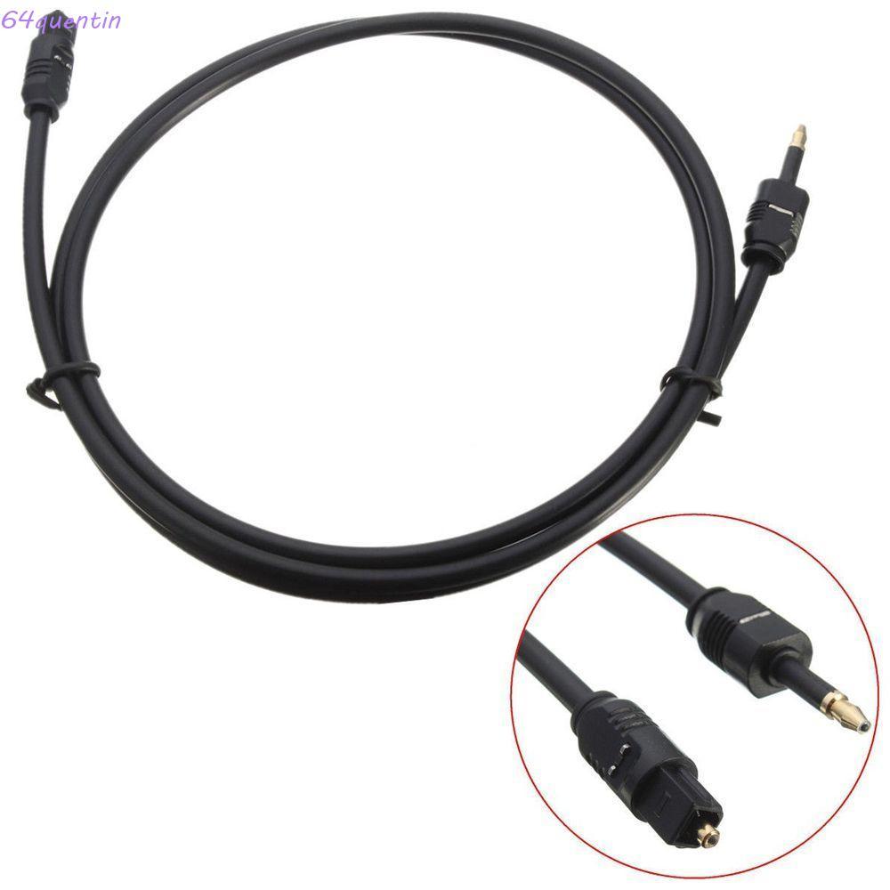 QUENTIN Optic Fibre Line Mini 3.5 มม.ปลั๊กขายร้อน 1M 3FT Digital Optical Optic Fibre Fiber Line เชื่