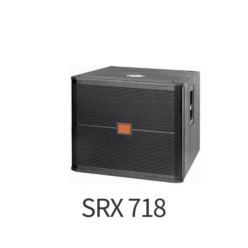 Bass Stage Audio 60 ซม. SRX718 ชุดลําโพงกลางแจ้ง KTV Wedding Show passive