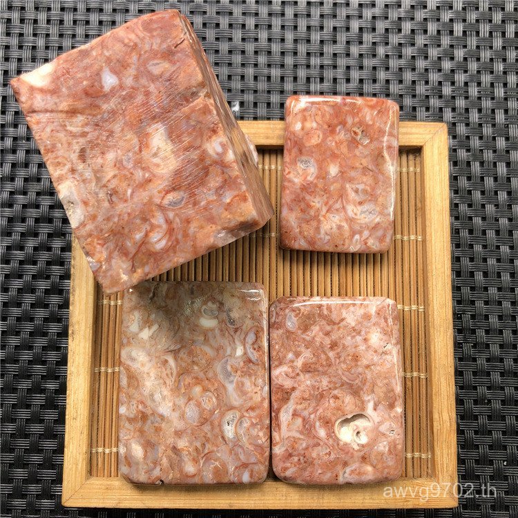 Rare Source Original Dzi Figure Snail Powder First-Hand Brand Snail Stone ผู้ผลิต QOBU