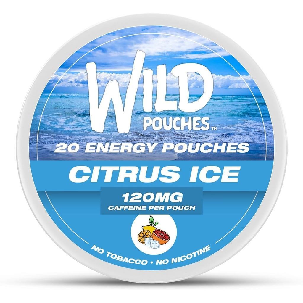 Wild120mg Caffeine Energy Pack (ไม่มีรสซิตรัส) -20 แพ็ค Energy Pack-Cffeine Pack (แพ็คเดี่ยวหรือซื้อ
