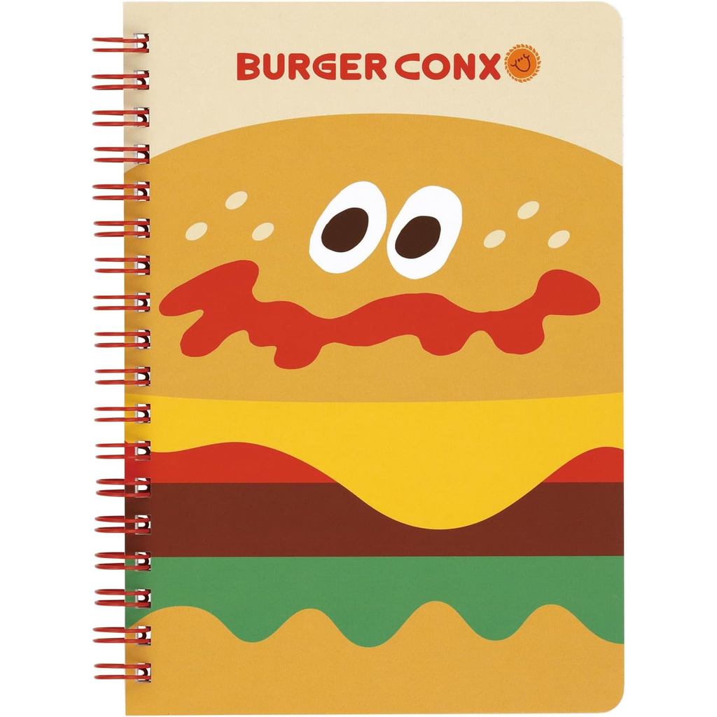 Skater B6 Ring Notebook, Graph Paper - 50 Pages, Made in Japan