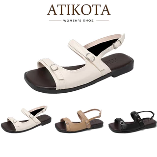 Atikota รองเท้าแตะผู้หญิง ดีไซน์ทันสมัย ​​ใช้งานได้หลากหลาย สวมใส่สบาย ระบายอากาศได้ดี น้ำหนักเบา และกันน้ำ