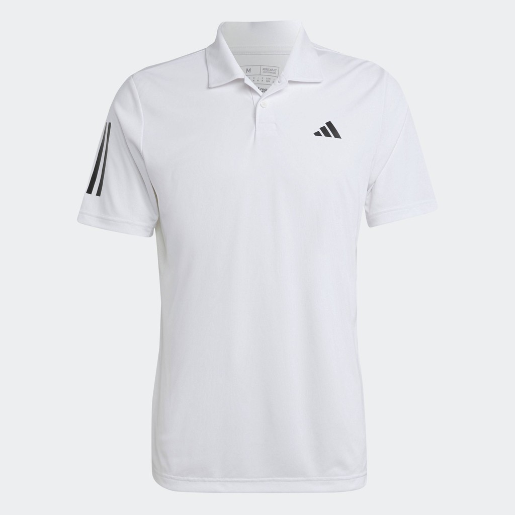 adidas Tennis Club 3-Stripes Tennis Polo Shirt Men White HS3268