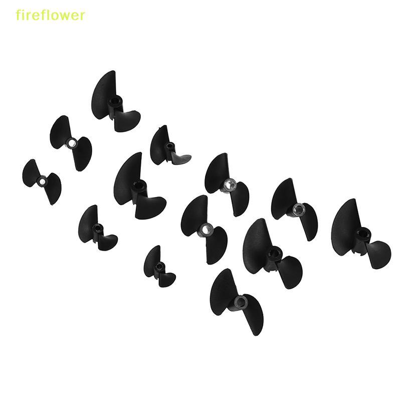 [fireflowerM] RC Boat Model Two-des Propeller CW Nylon Paddle P40 Boat Shaft Propeller เส้นผ่านศูนย์