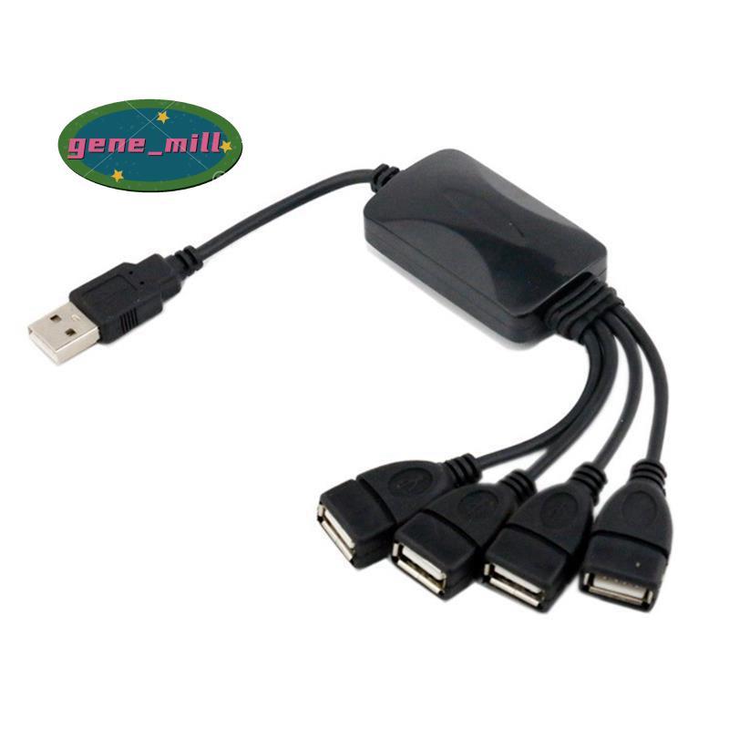 1 ชายถึง 4 หญิง USB HUB Splitter ขยายสาย Hub USB คอมพิวเตอร์แยก
