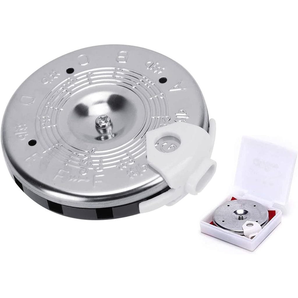 Jiayouy FF Pitch Pitch Pipe Tuning-Devices Chromatic 13 Tone Pitch Pipe Tuner สําหรับไวโอลิน Ukulele