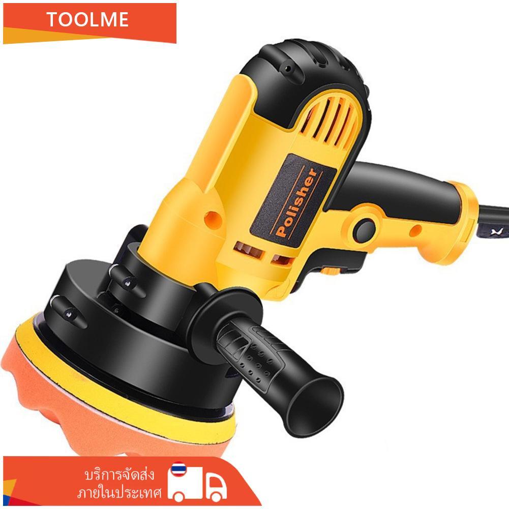 Toolme-TH Hancaner 700W รถขัดความเร็วตัวแปรเครื่องขัดบัฟเฟอร์ 600-3000RPM Waxer สำหรับ Auto Detailin