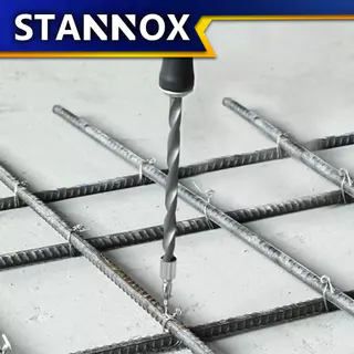 ตัวดึงผูกลวดอัตโนมัติ STANNOX 12 นิ้ว ระแจมัดลวดออโต้ ตะขอผูกเหล็ก ตะขอมัดลวด คีมผูกลวด