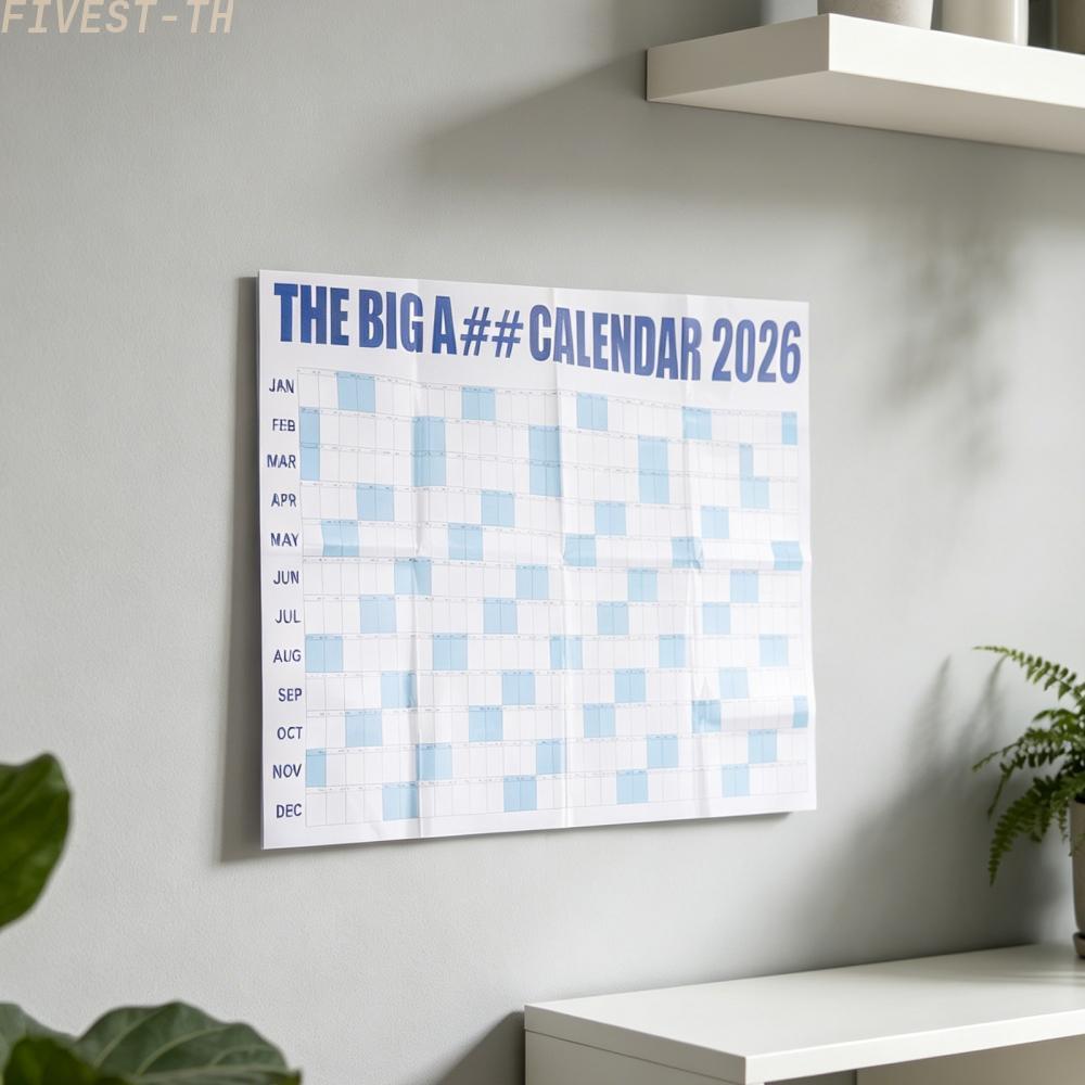 ⭐FIVESTARS⭐Dry Erase Calendar Visual Organizer Dry Erase Marker Included Goal Setting