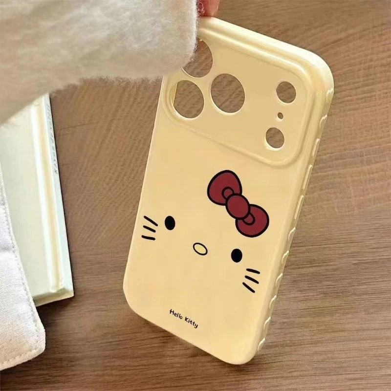 เคสโทรศัพท์ลาย Kitty สำหรับ iPhone 17 16 15 14 Plus 13 12 11 Pro Max 7 8 Plus thumbnail 5