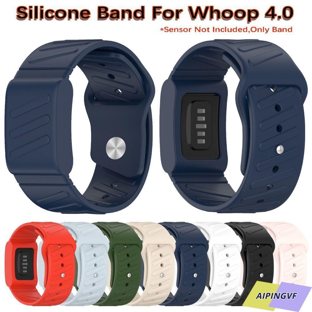 AIPINGVF สายรัดทดแทน,Breathable Adjustable Fitness Band,ซิลิโคน Soft Protector Tracker Strap for Whoop 4.0 สําหรับผู้หญิงผู้ชาย