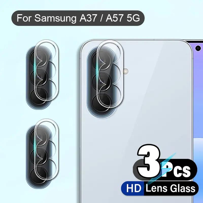 ฟิล์มกระจกกันรอยเลนส์กล้อง ตัวป้องกันเลนส์กระจกนิรภัยสำหรับ Samsung Galaxy A57 5G /A37 5G ฟิล์มกันรอยกล้องหลัง
