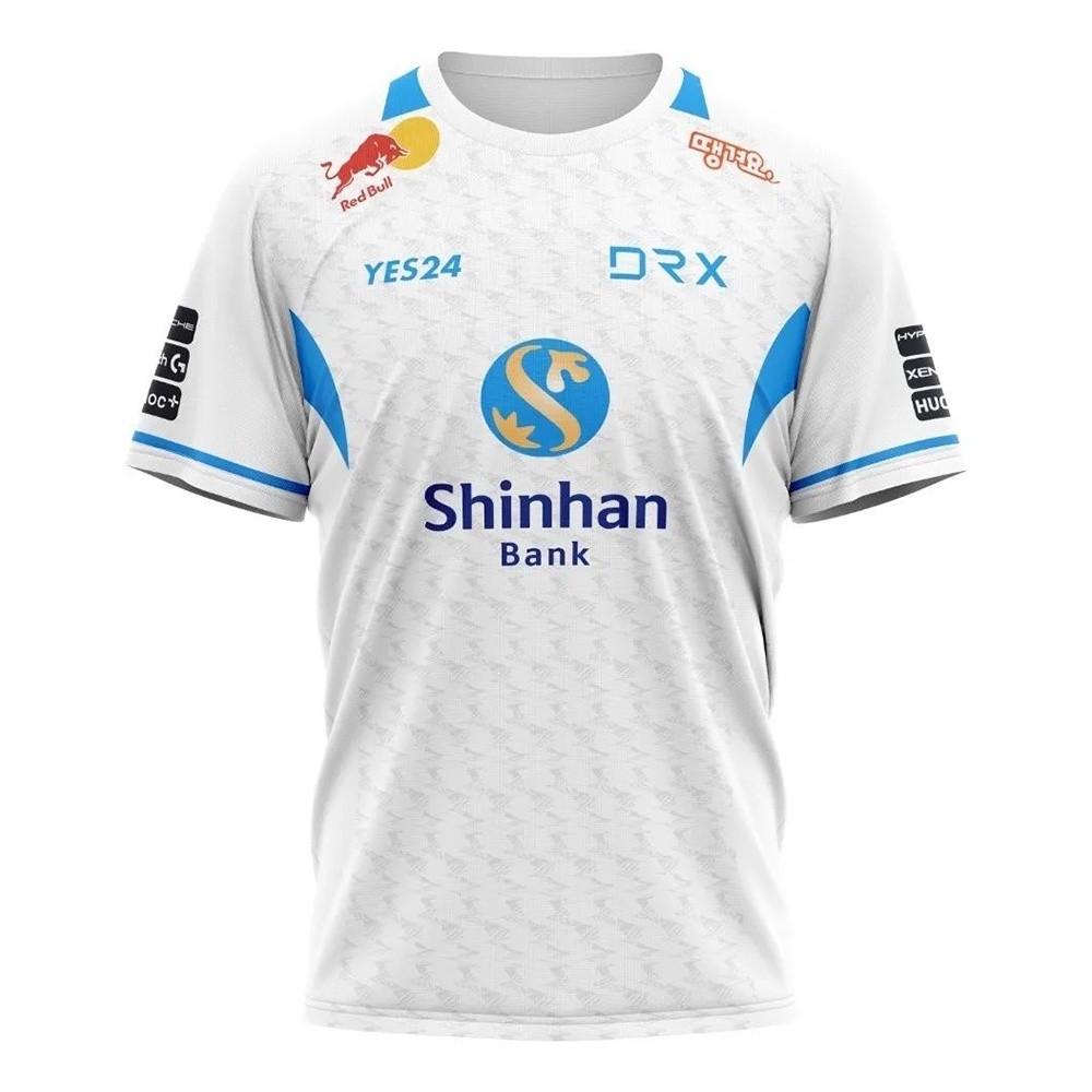 DRX ทีม 2022 ชื่อที่กําหนดเอง LOL LCK Deft Zeka BeryL Pyosik Kingen T เสื้อผู้ชาย E-sports เสื้อผ้า