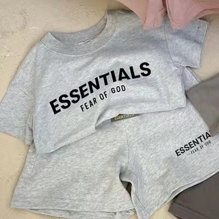 พร้อมส่ง ชุดเสื้อยืด+กางเกงขาสั้น สำหรับเด็กชายและเด็กหญิง ใส่สบาย พร้อมส่งจากไทย