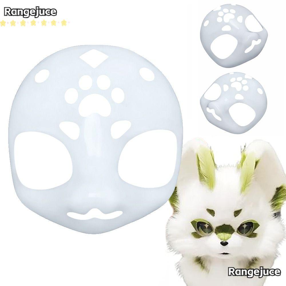 เครื่องแต่งกายคอสเพลย์ Fursuit DIY แบบ Kigurumi ฐานศีรษะสัตว์ พลาสติกหัวแมว