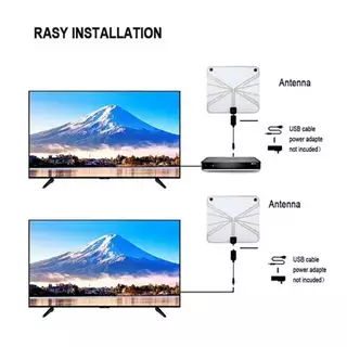 [รัฐ] เครื่องขยายสัญญาณเสาอากาศทีวีดิจิตอล 4K UHD เสาอากาศทีวีความละเอียดสูงเครื่องรับสัญญาณเสาอากาศทีวีสารเพิ่มประสิทธิภาพสัญญาณ