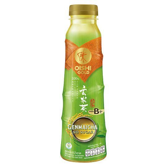 [สินค้าส่งด่วน] โออิชิ โกลด์ เก็นไมฉะ ไม่มีน้ำตาล 400มล. OISHI GOLD GENMAICHA NO SUGAR 400 ML.
