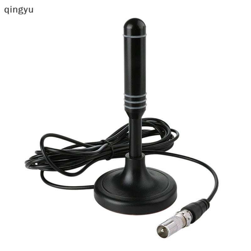 [qingyu] เสาอากาศทีวีดิจิตอลเครื่องขยายสัญญาณสายเคเบิล Coax เสาอากาศ HDTV DVB-T DVB-T2 DAB อะแดปเตอร