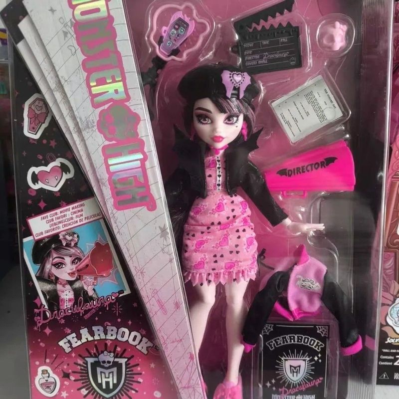 【พร้อมส่ง】monster high doll ตุ๊กตา ชุด รองเท้า reel drama draculaura ชุด Monster High Monster High S