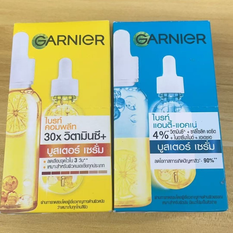 Garnier Garnier Garnier Liquid Amino 377 Brighten Skin Tone ลดสิว Marks Hualiquid 30ml Coco