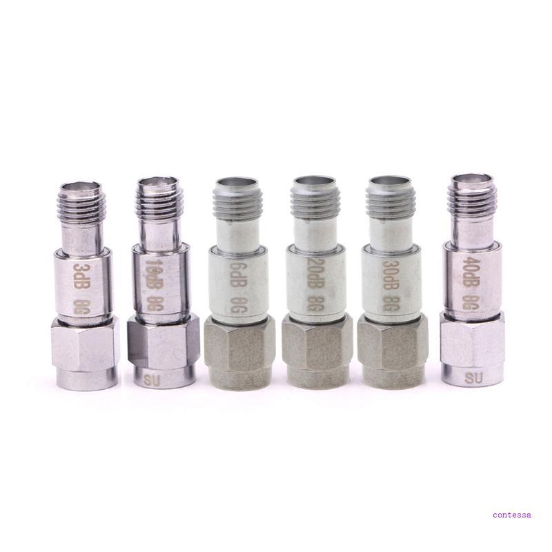 CON Attenuator 2W -6GHz 8GHz คงที่ Attenuators 40DB 30DB 20DB 10DB 6DB 3DB ตัวเชื่อมต่อคงที่