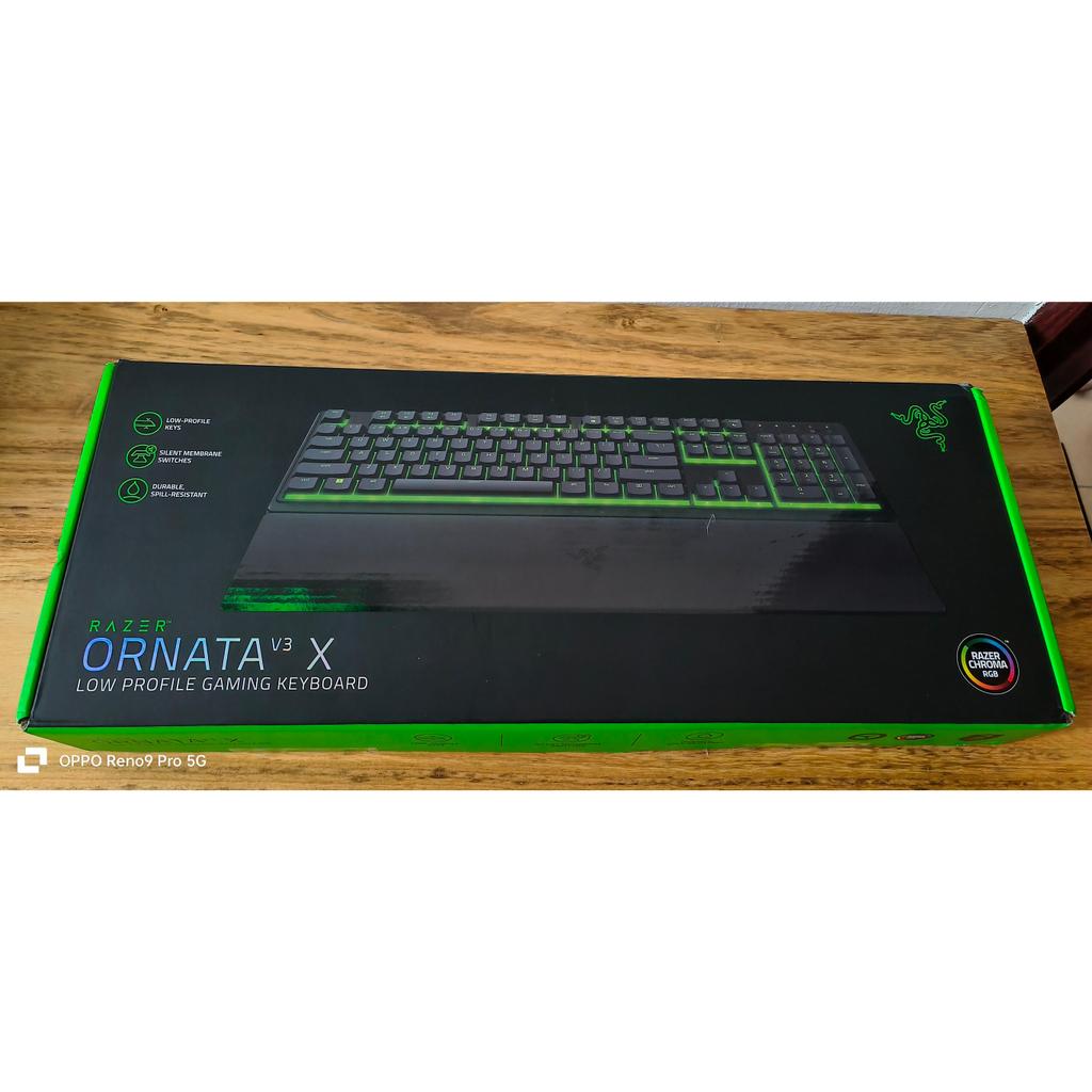 [คลังสินค้าพร้อม] Razer Rainforest Tarantula v3x ปุ่มกดแบบถอดประกอบดั้งเดิม 95 ใหม่