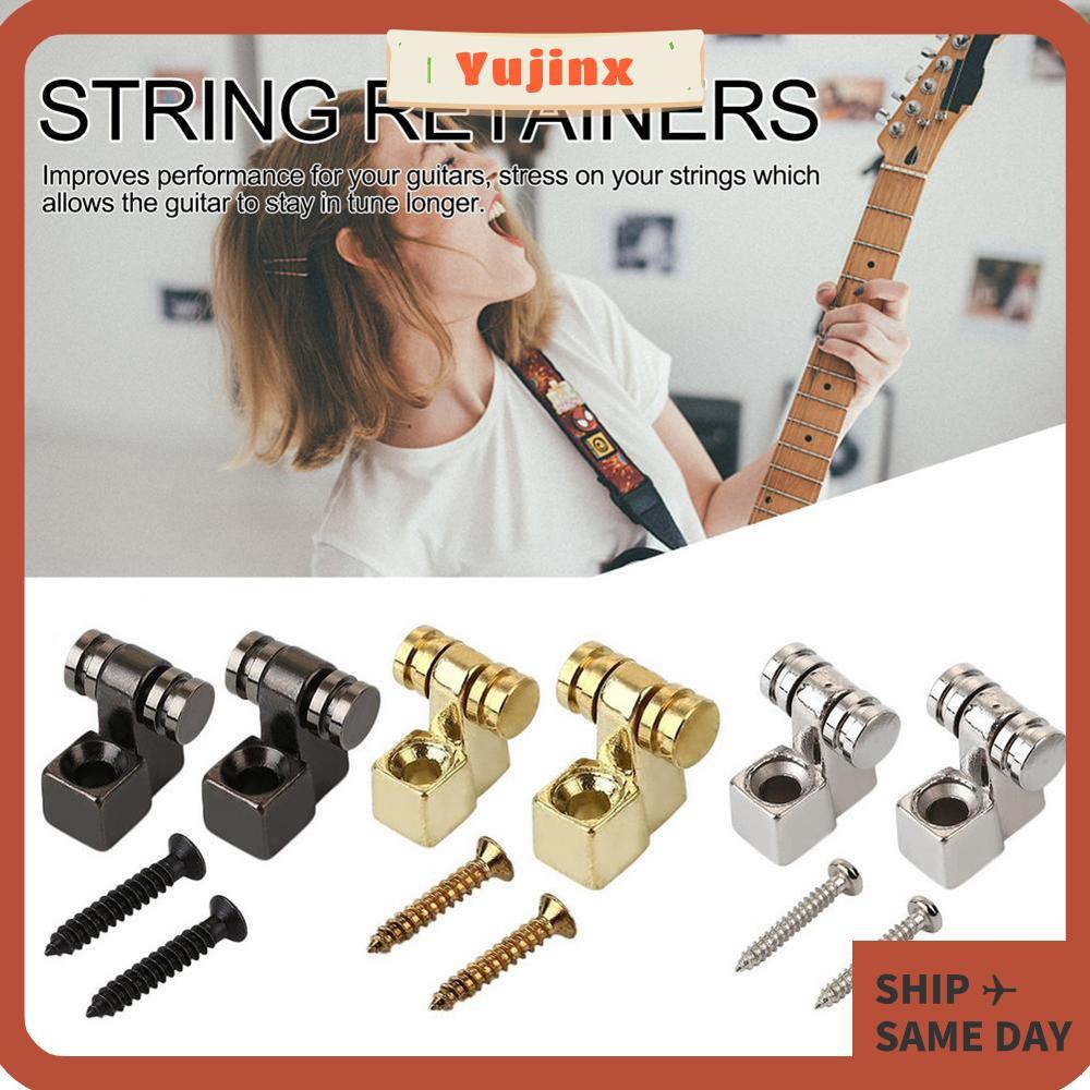 YUJINX Roller String Trees คุณภาพสูงติดตั้งกีตาร์ 1.3 ซม. คู่มือต้นไม้